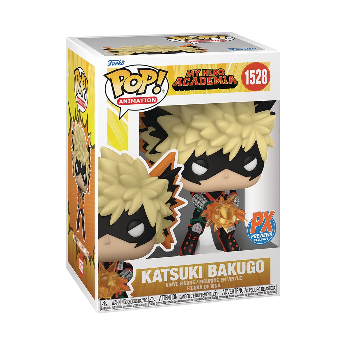 My Hero Academia Katsuki Bakugo Funko Pop! Vinyl Figure #1528 Secondary image
