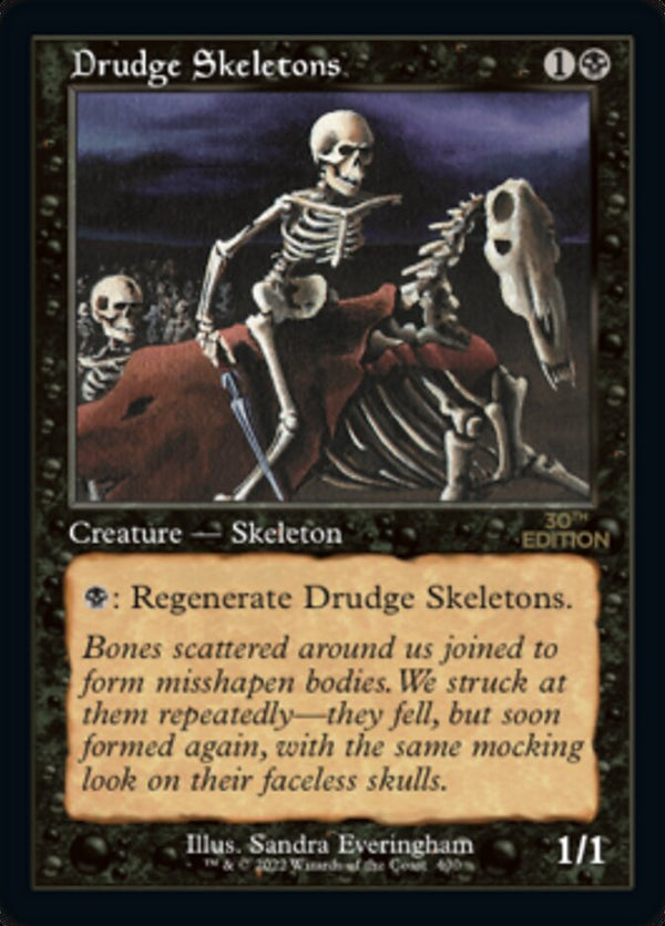 Drudge Skeletons (Retro Frame) (30A-400) - 30th Anniversary Edition