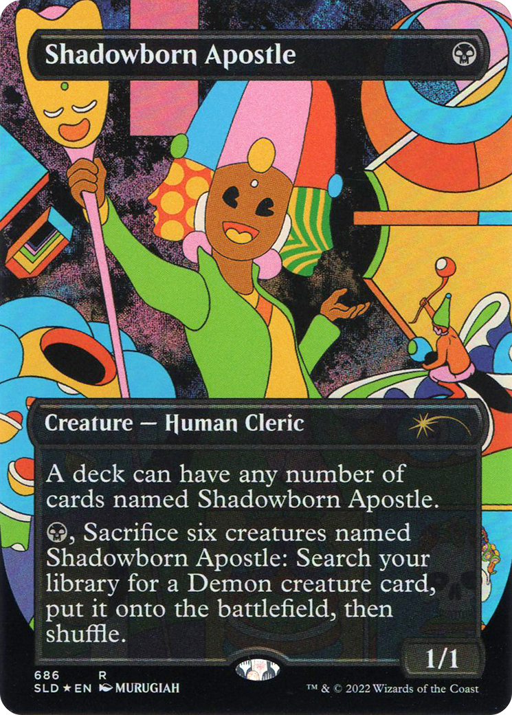 Shadowborn Apostle (SLD-686) - Secret Lair Drop (Borderless) Foil