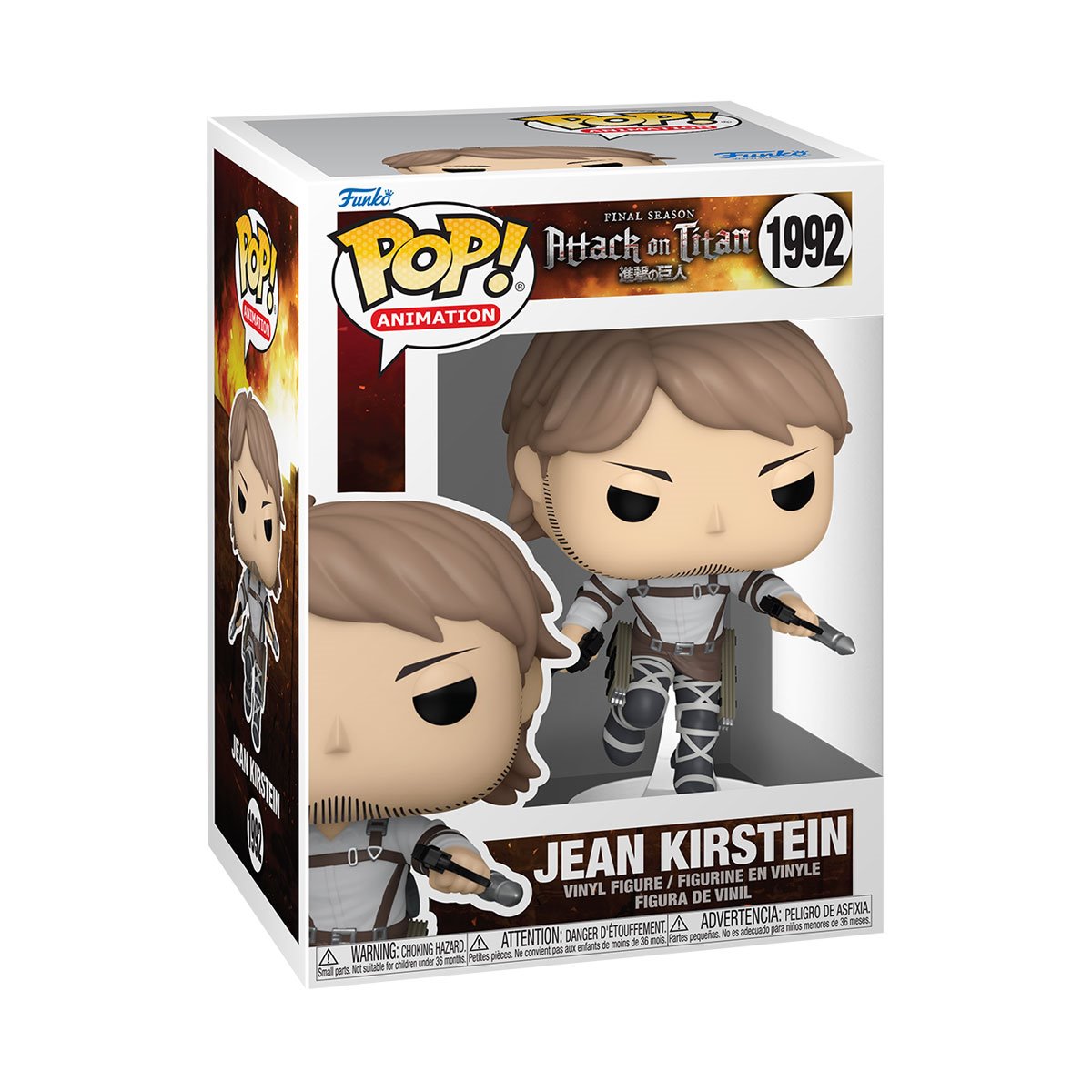 Attack on Titan Jean Kirstein Funko Pop! Vinyl Figure #1992 Secondary image