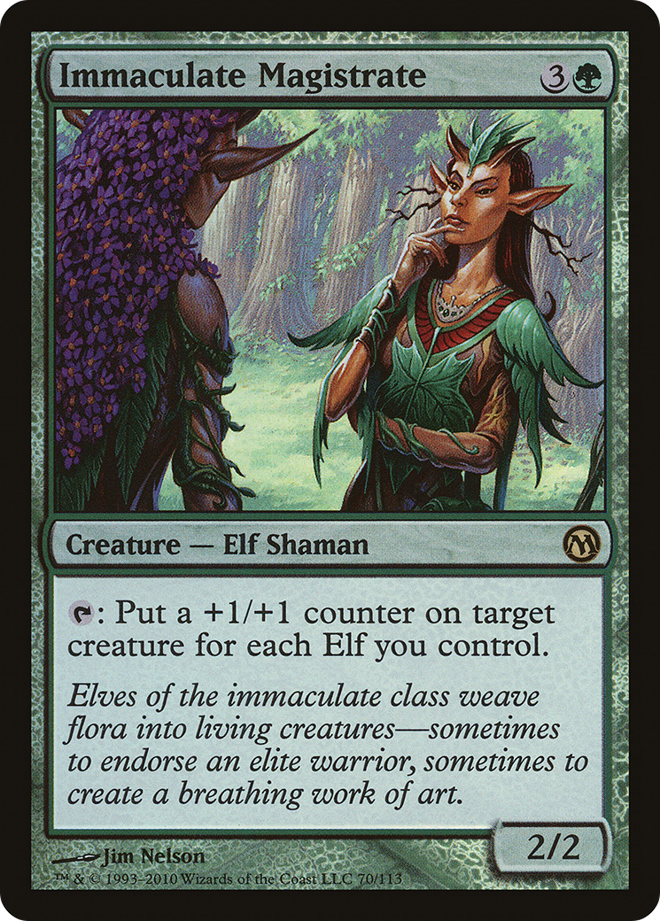 Immaculate Magistrate (DPA-070) - Duels of the Planeswalkers Foil