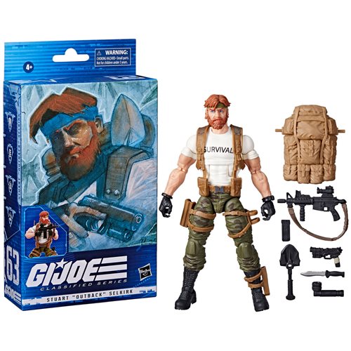 G.I. Joe Classified Series 6-Inch Action Figure - Select Figure(s) Stuart "Outback" Selkirk