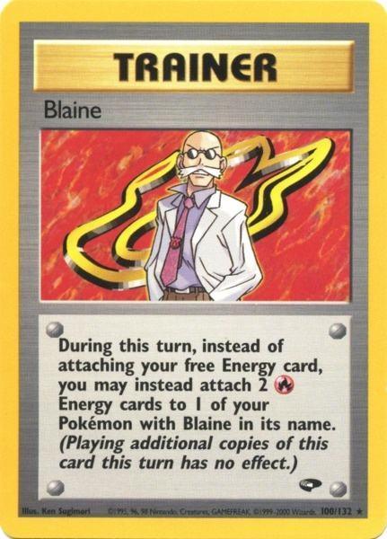 Blaine (100/132) [Gym Challenge Unlimited] Main image