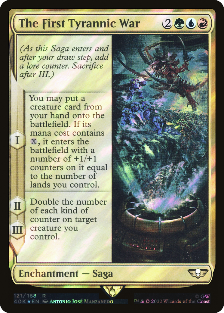 The First Tyrannic War (40K-121★) - Warhammer 40,000 Commander Foil