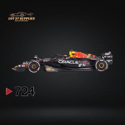 (Pre-Order) Mini-GT Oracle Red Bull Racing RB19 #1 Max Verstappen 2023 F1 2023 Bahrain GP Winner #724 1:64 MGT00724 - Collectors World Toys