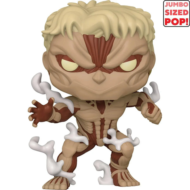 Attack on Titan Armored Titan Jumbo 10 1/4-Inch Funko Pop! Vinyl Figure #1995 - Collectors World Toys Hover Image