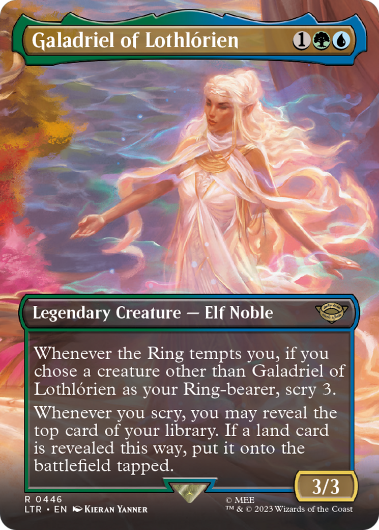 Galadriel of Lothlórien (LTR-446) - The Lord of the Rings: Tales of Middle-earth (Borderless)