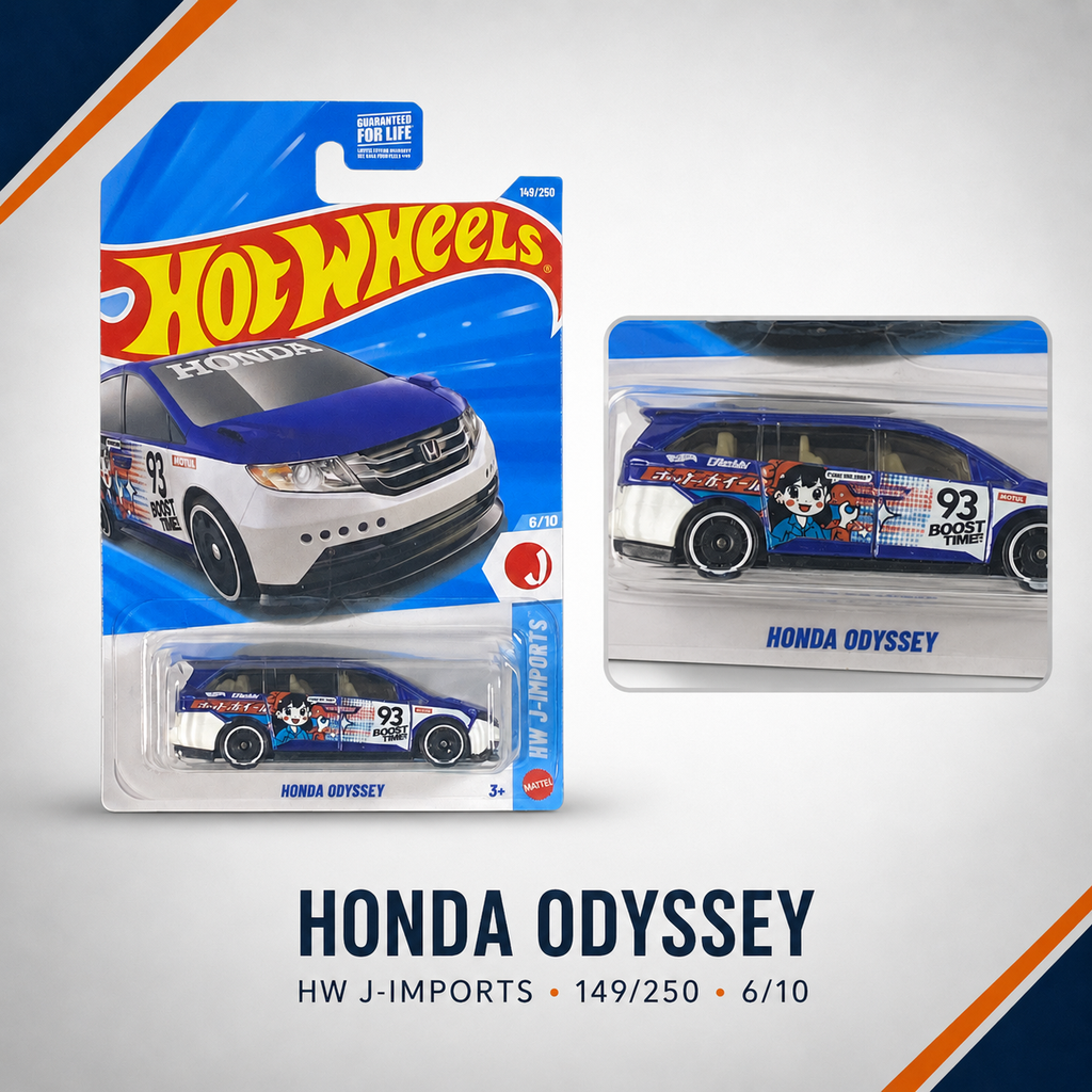 Hot Wheels Honda Odyssey | J-Imports Series 6/10 - 149/250