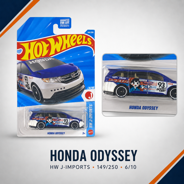 Hot Wheels Honda Odyssey | J-Imports Series 6/10 - 149/250