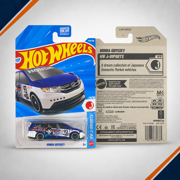 Hot Wheels Honda Odyssey | J-Imports Series 6/10 - 149/250