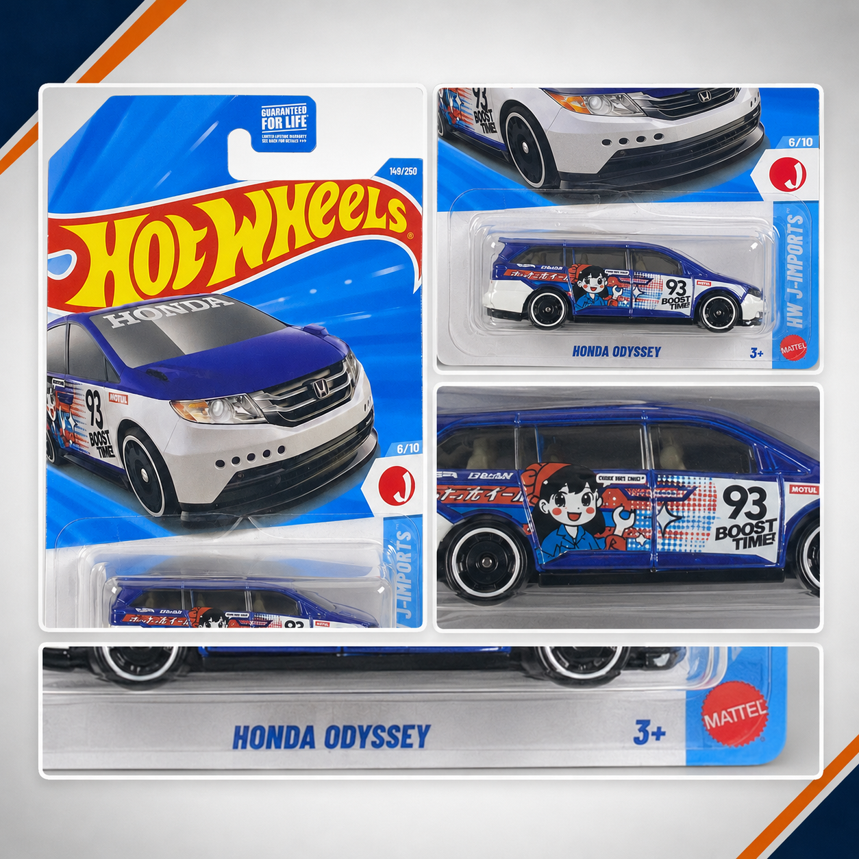 Hot Wheels Honda Odyssey | J-Imports Series 6/10 - 149/250