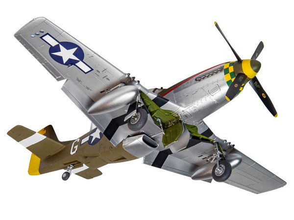 Airfix - Level 2 Model Kit North American F-51D Mustang Fighter Aircraft