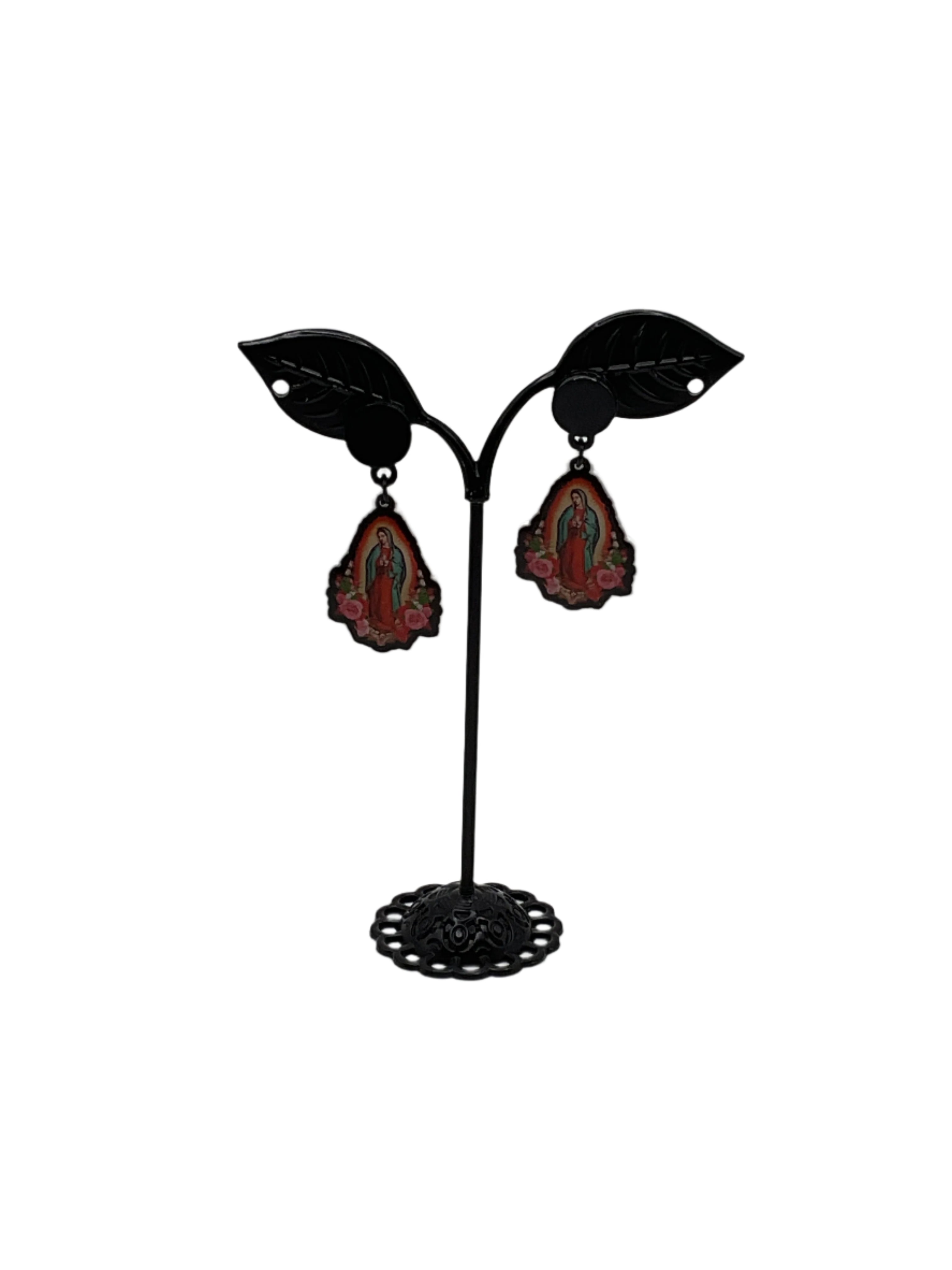 Religious Mary Earrings