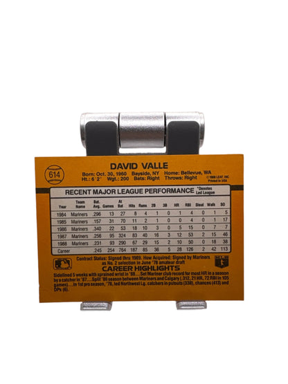 Donruss Dave Valle