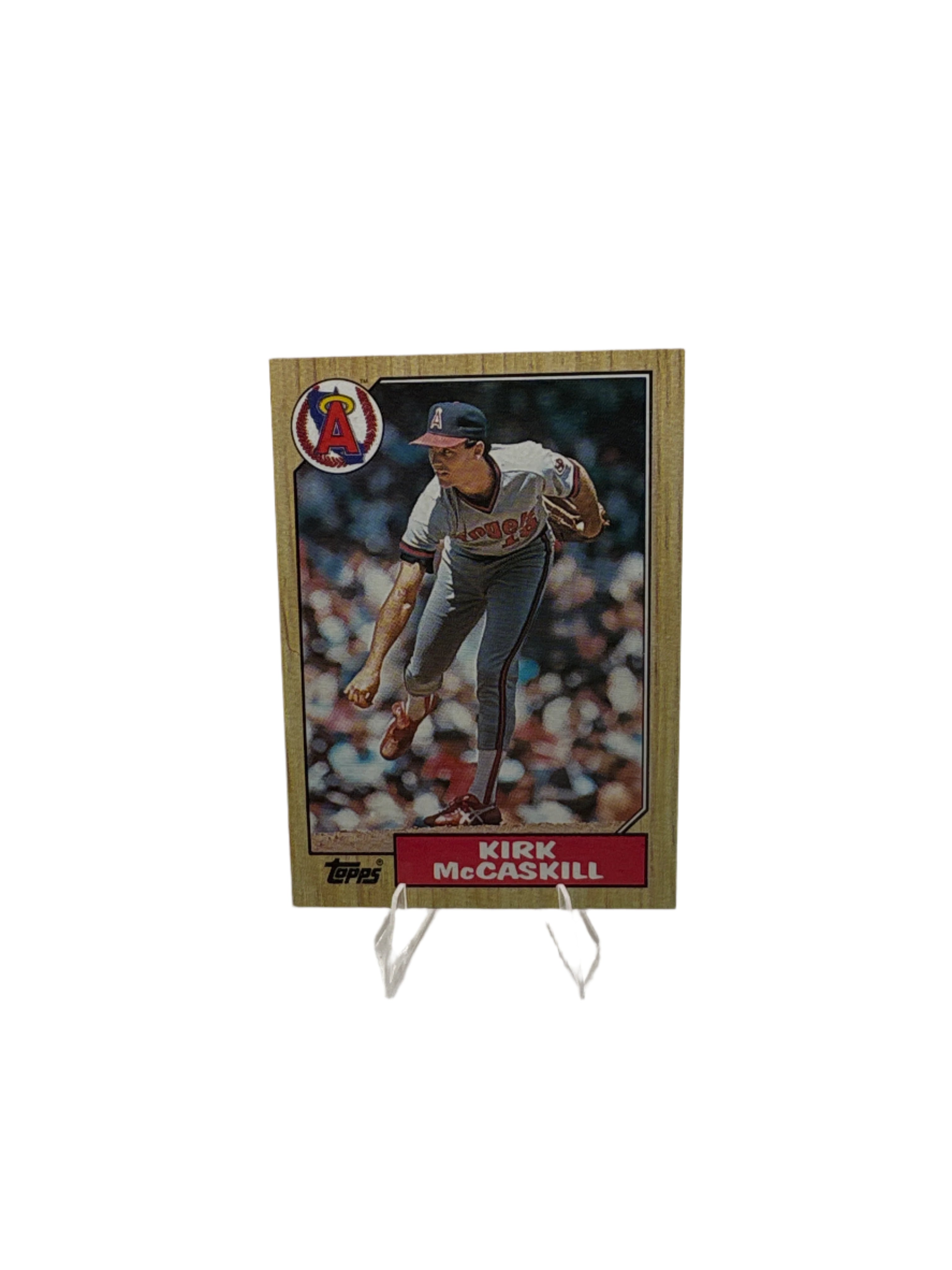 Topps Kirk McCaskill Main image