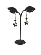 Kitties,Crosses and Crystal Earrings