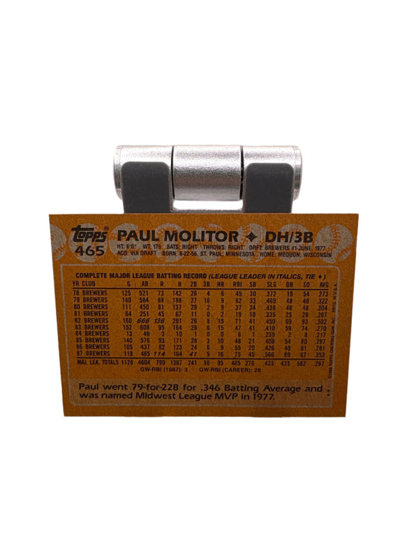 Topps Paul Molitor