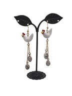 Chicken Earrings