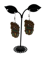 Bigfoot earrings
