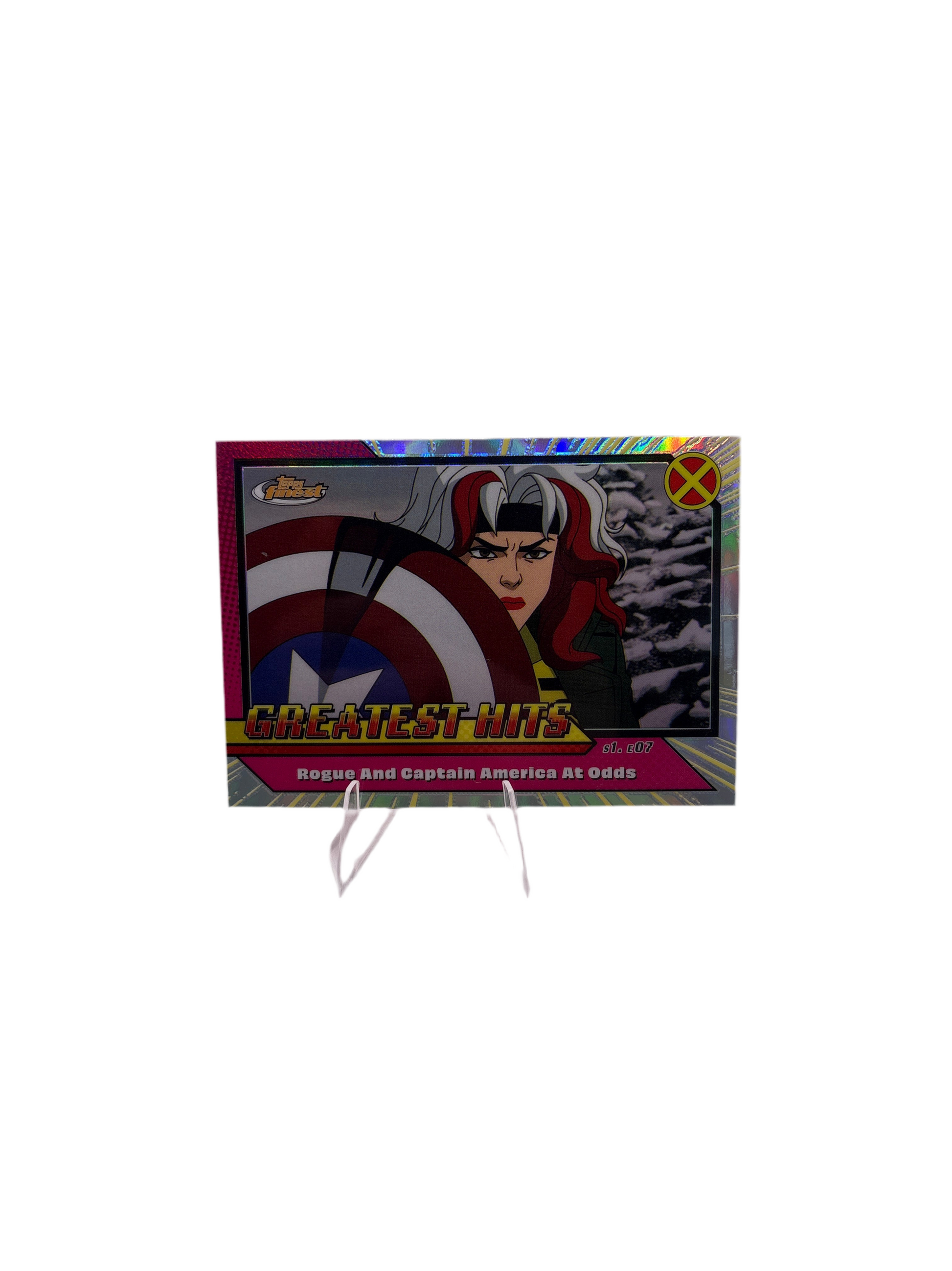 Topps Rogue And Captain America At Odds