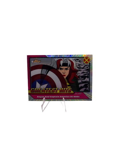 Topps Rogue And Captain America At Odds