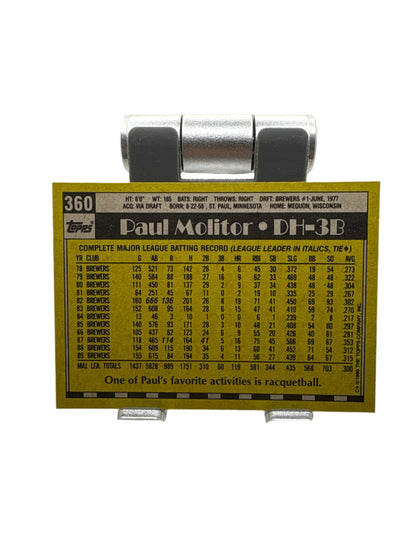 Topps Paul Molitor