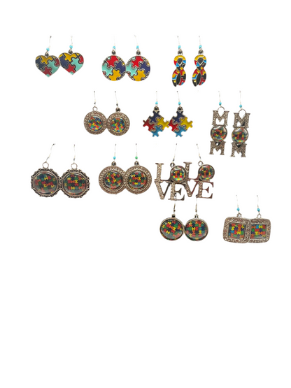Autism Awareness Earrings
