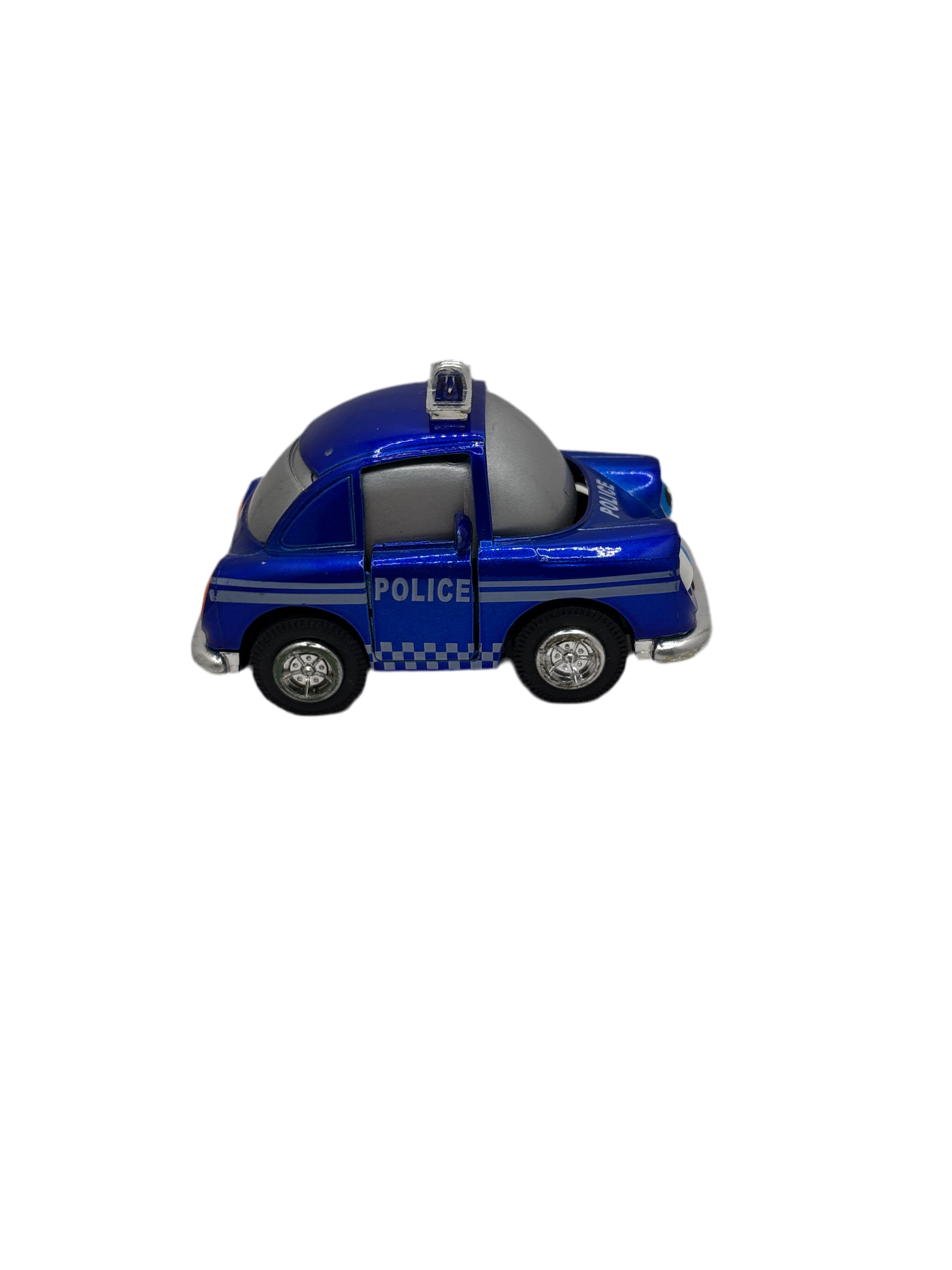 Junye Toys Police Car Diecast Blue Main image