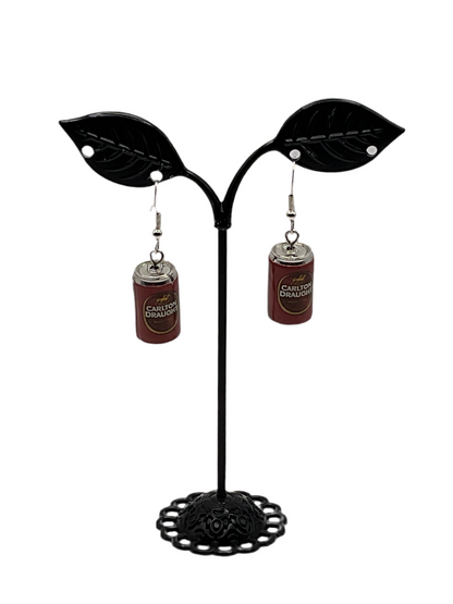 Carlton Draught Beer Earrings