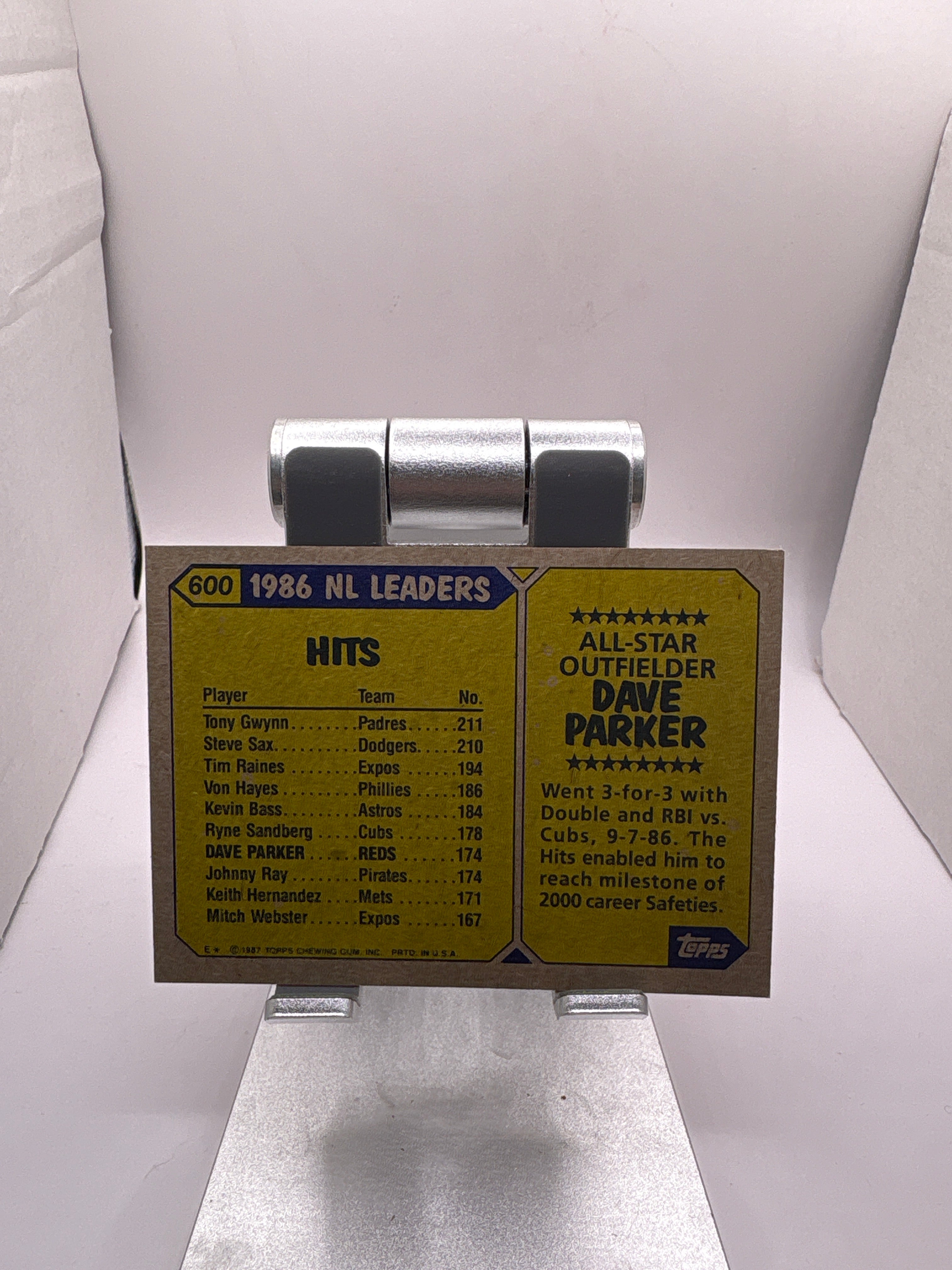 Topps Dave Parker