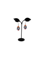 Rocket ship earrings