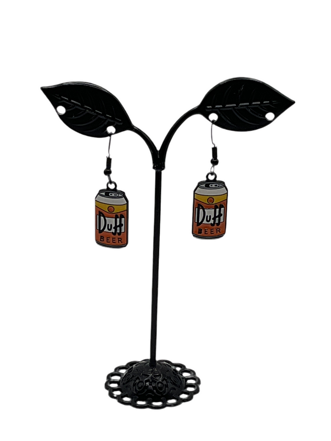 Duff Beer Earrings Hover Image