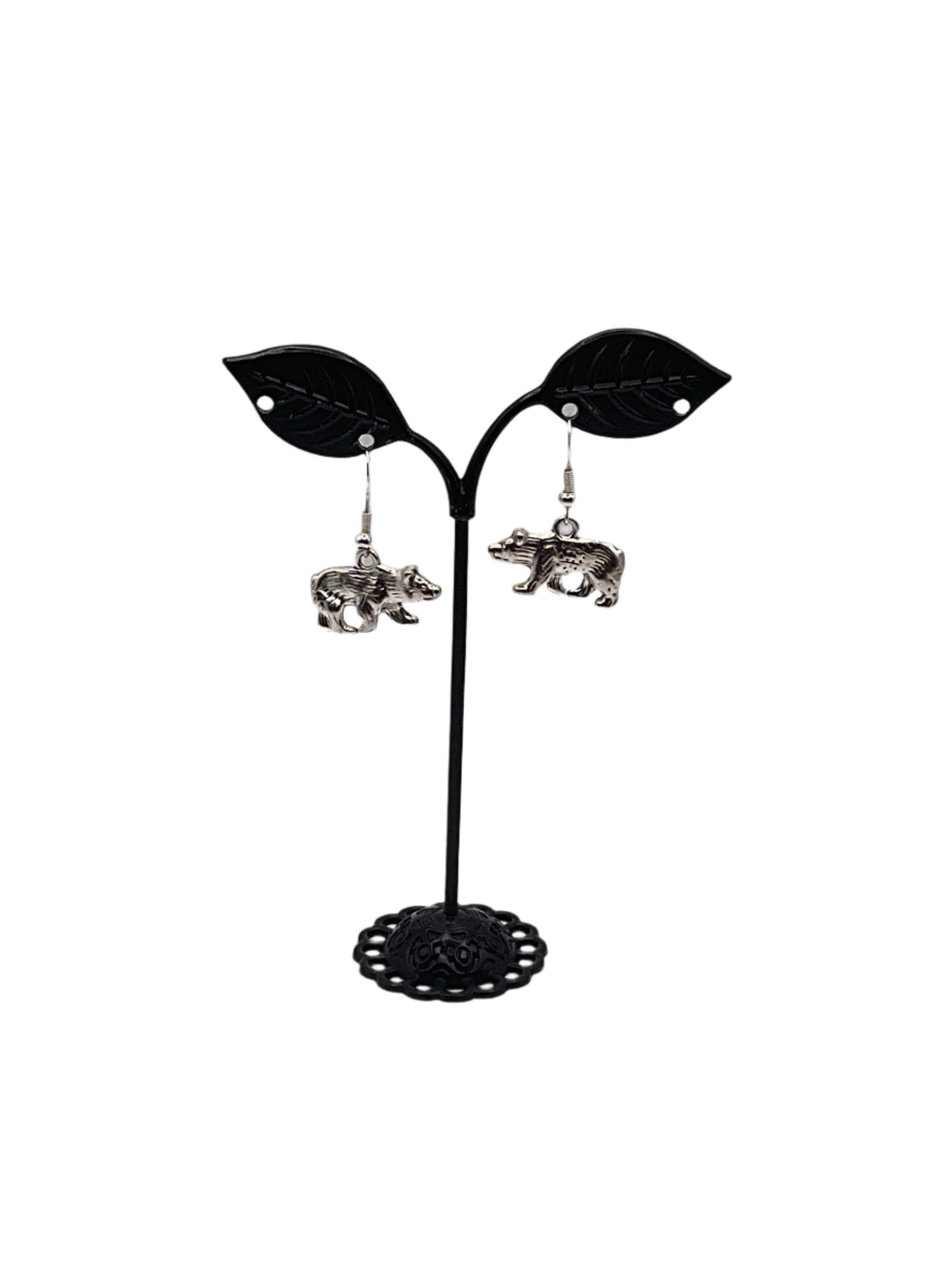 Bear earrings