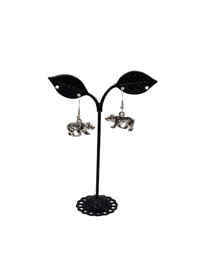 Bear earrings