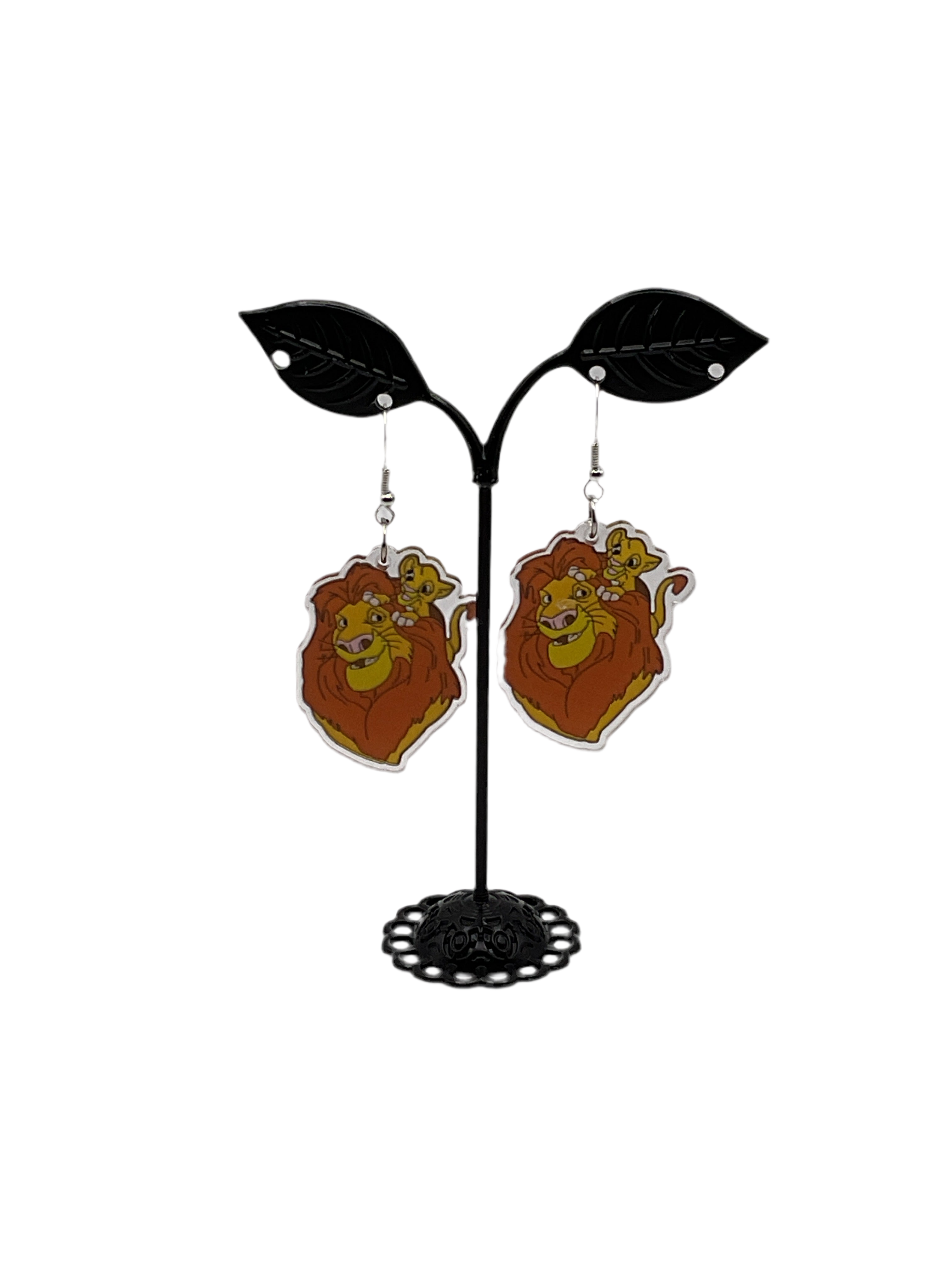 Mufasa And Simba Earrings