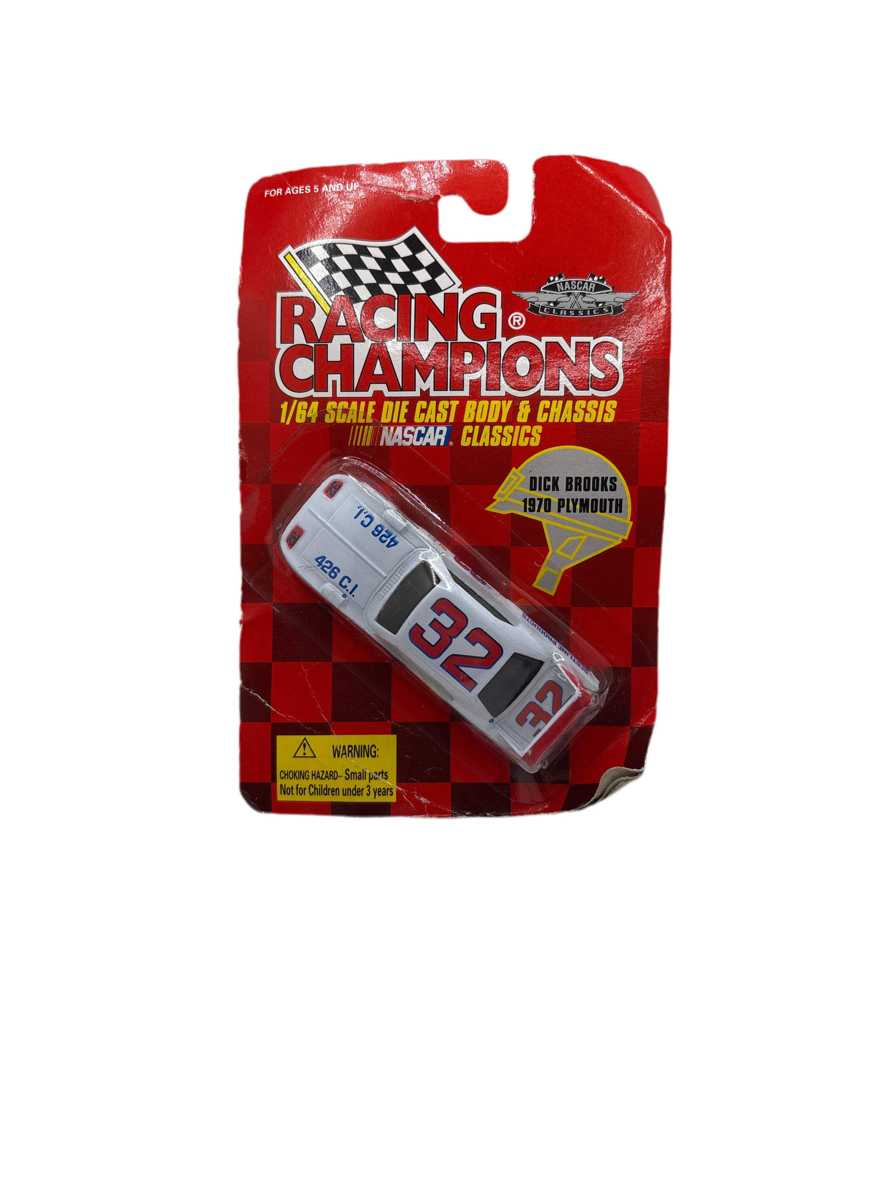 Racing Champions Dick Brooks Diecast white Main image