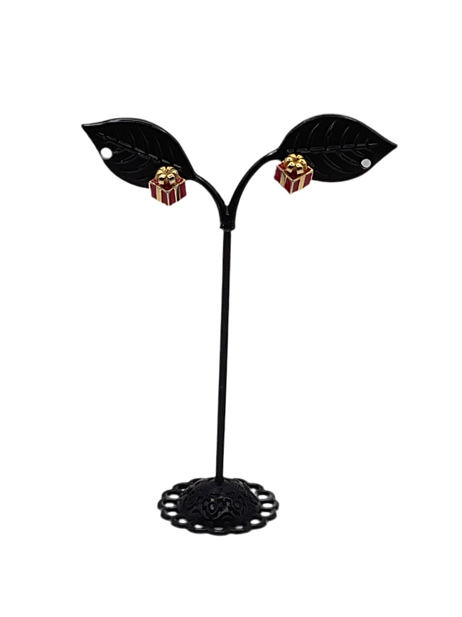 Christmas Present Stud Earrings Hover Image