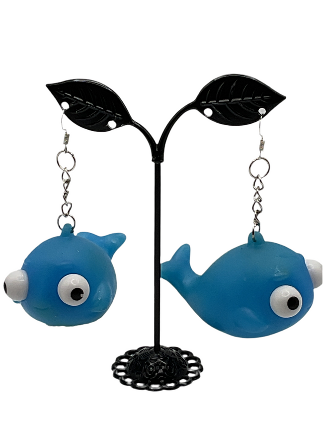 Fish earrings Hover Image
