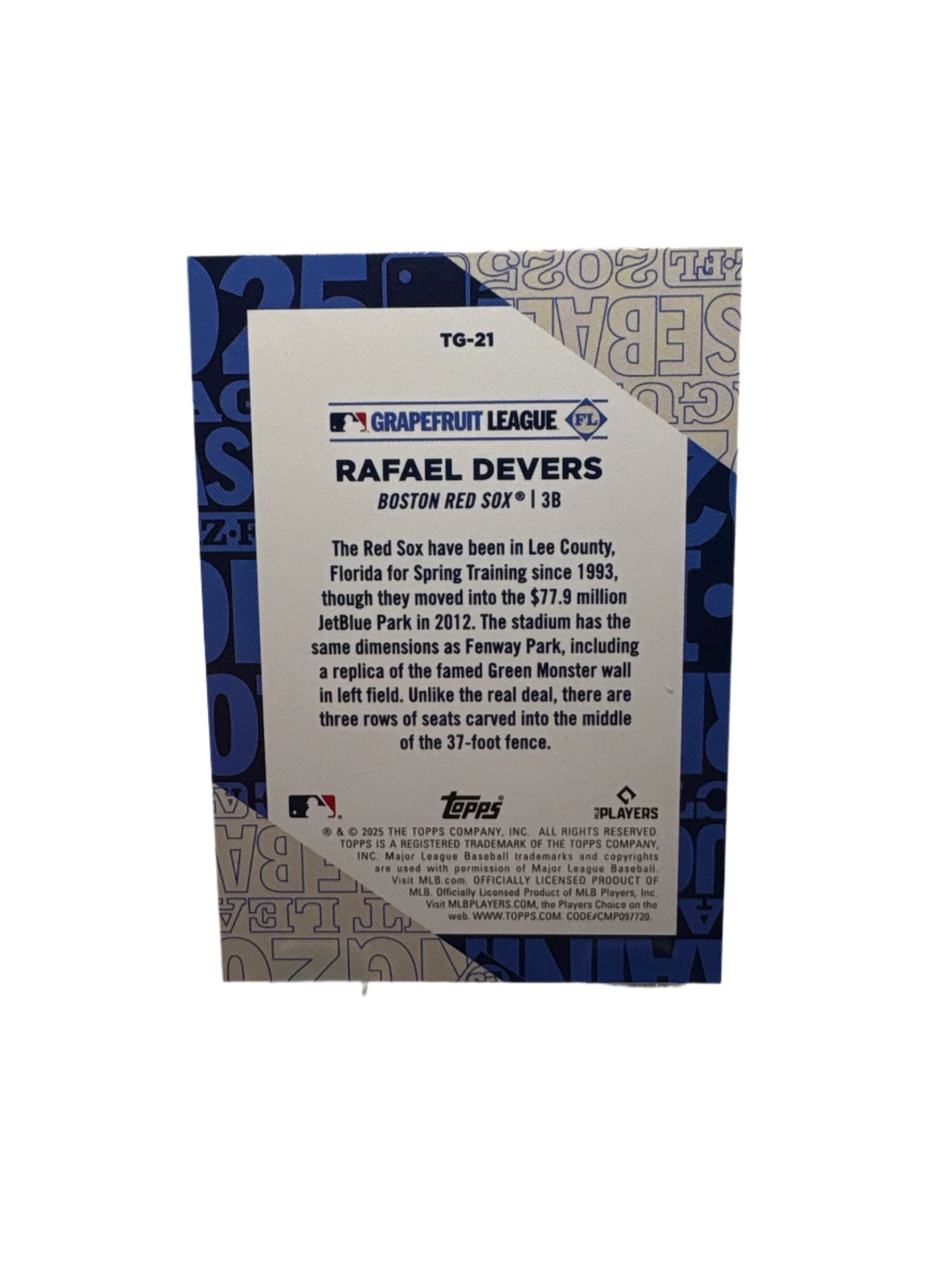 Topps Rafael Devers