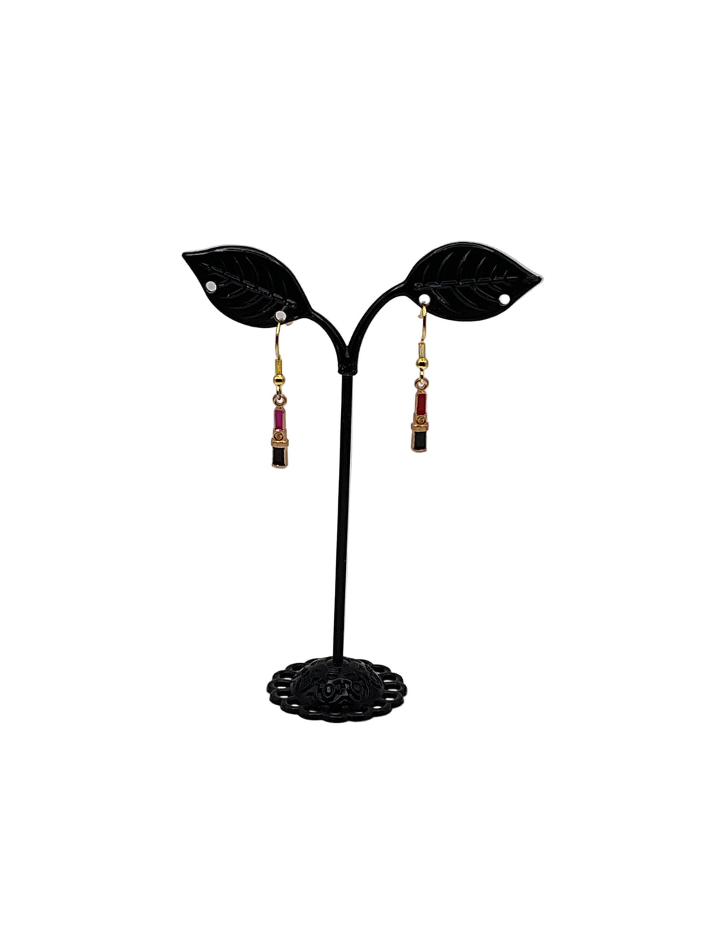 Lipstick earrings
