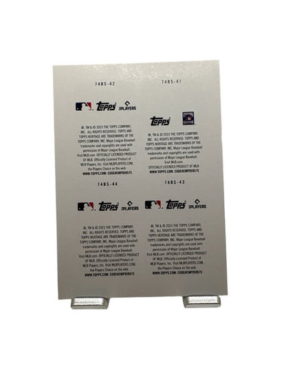 Topps Heritage Steve Garvey Mookie Betts Clayton Kershaw Walker Buehler