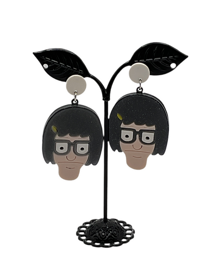 Tina from Bob’s burgers earrings