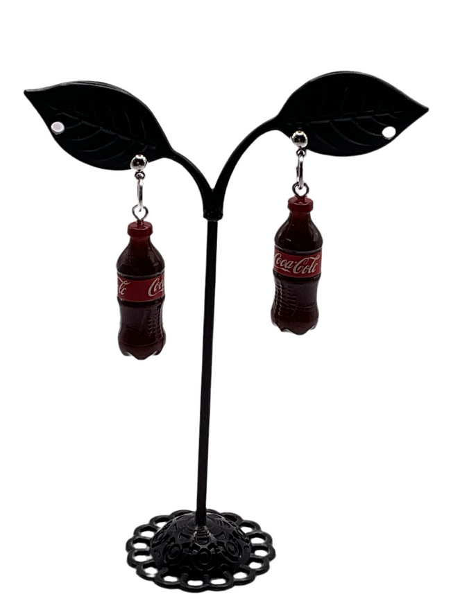 Coke-Cola earrings Hover Image