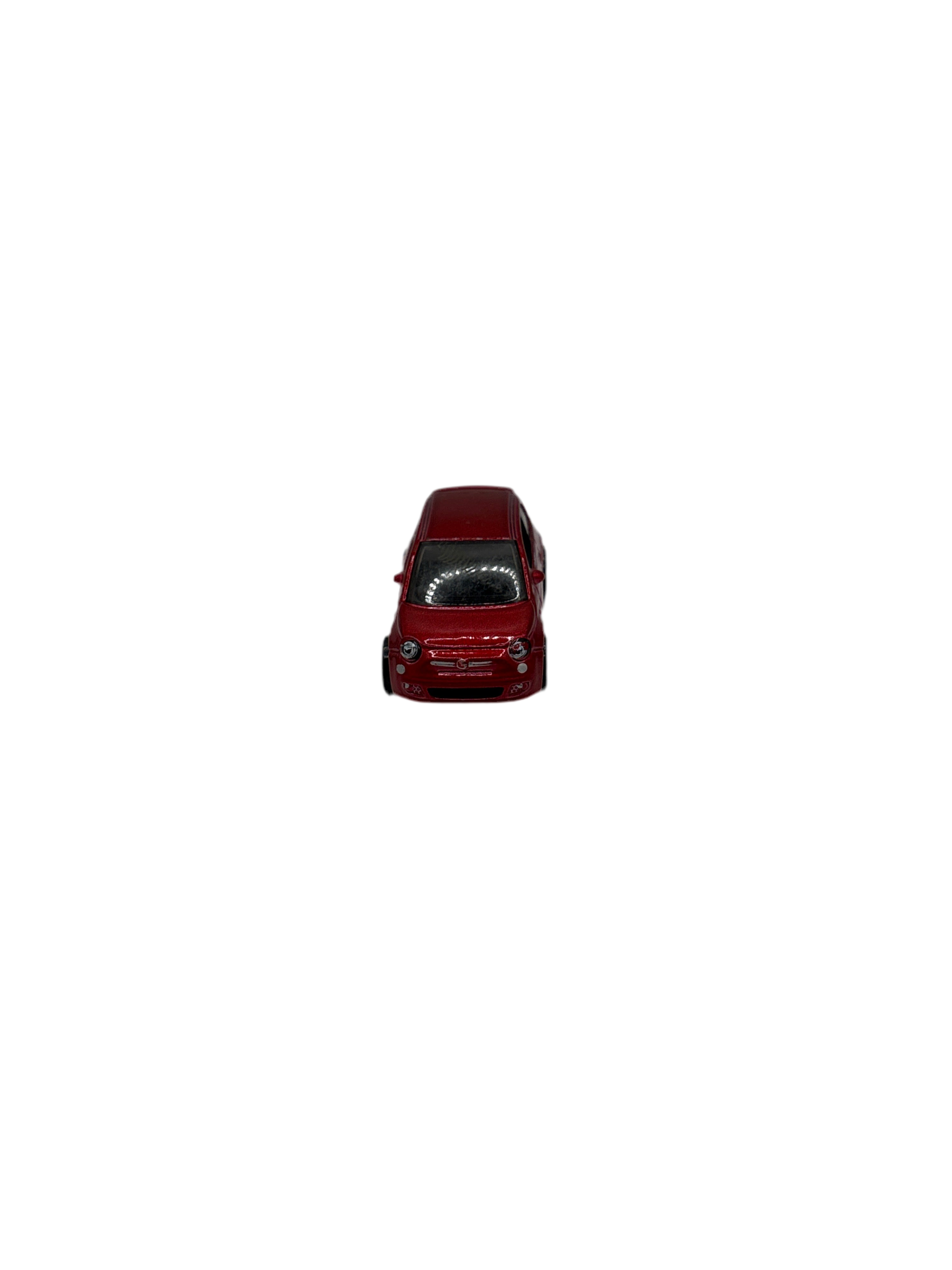 Hot Wheels Fiat 500 Diecast Red Secondary image