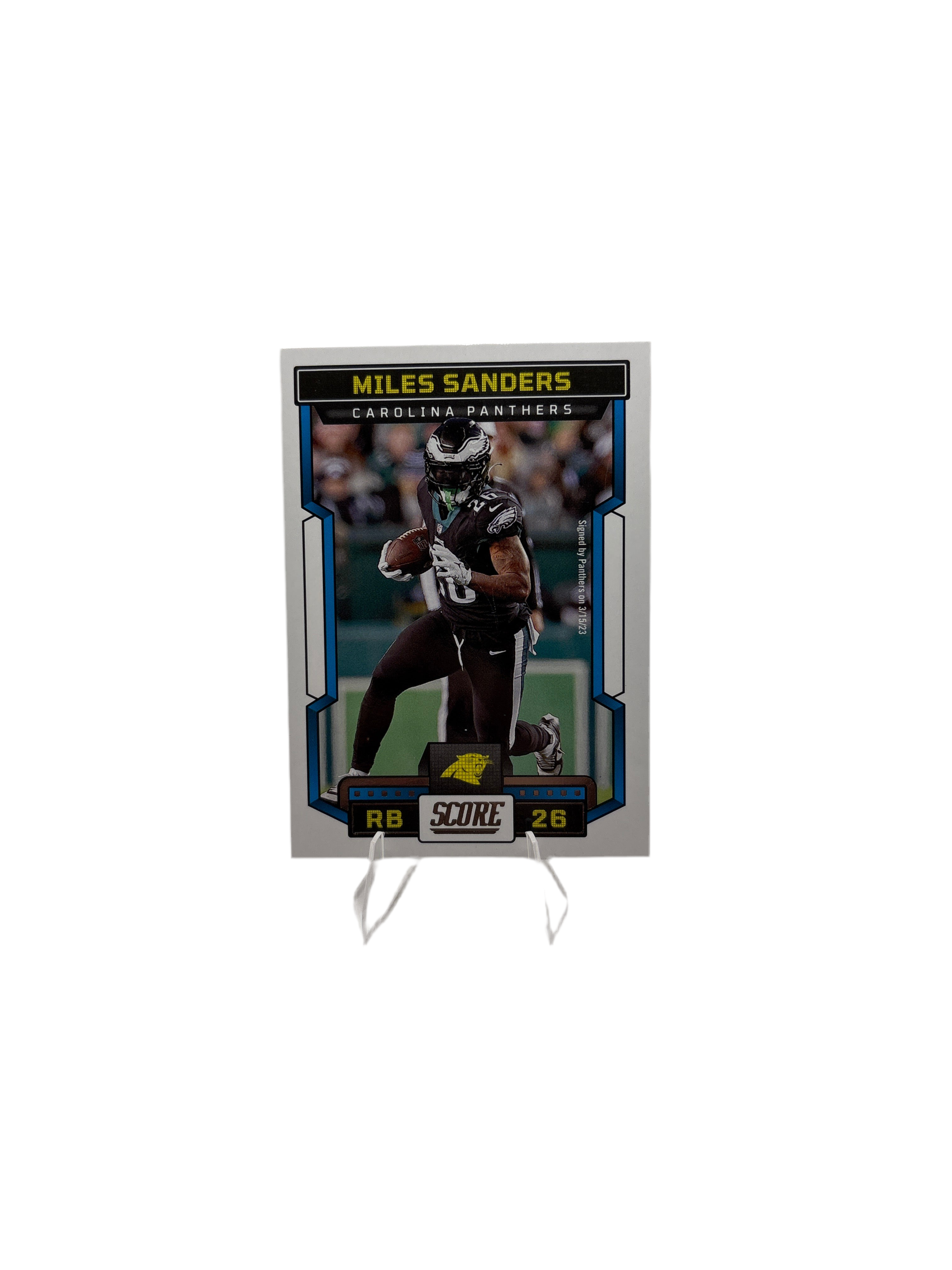 Score Miles Sanders Main image