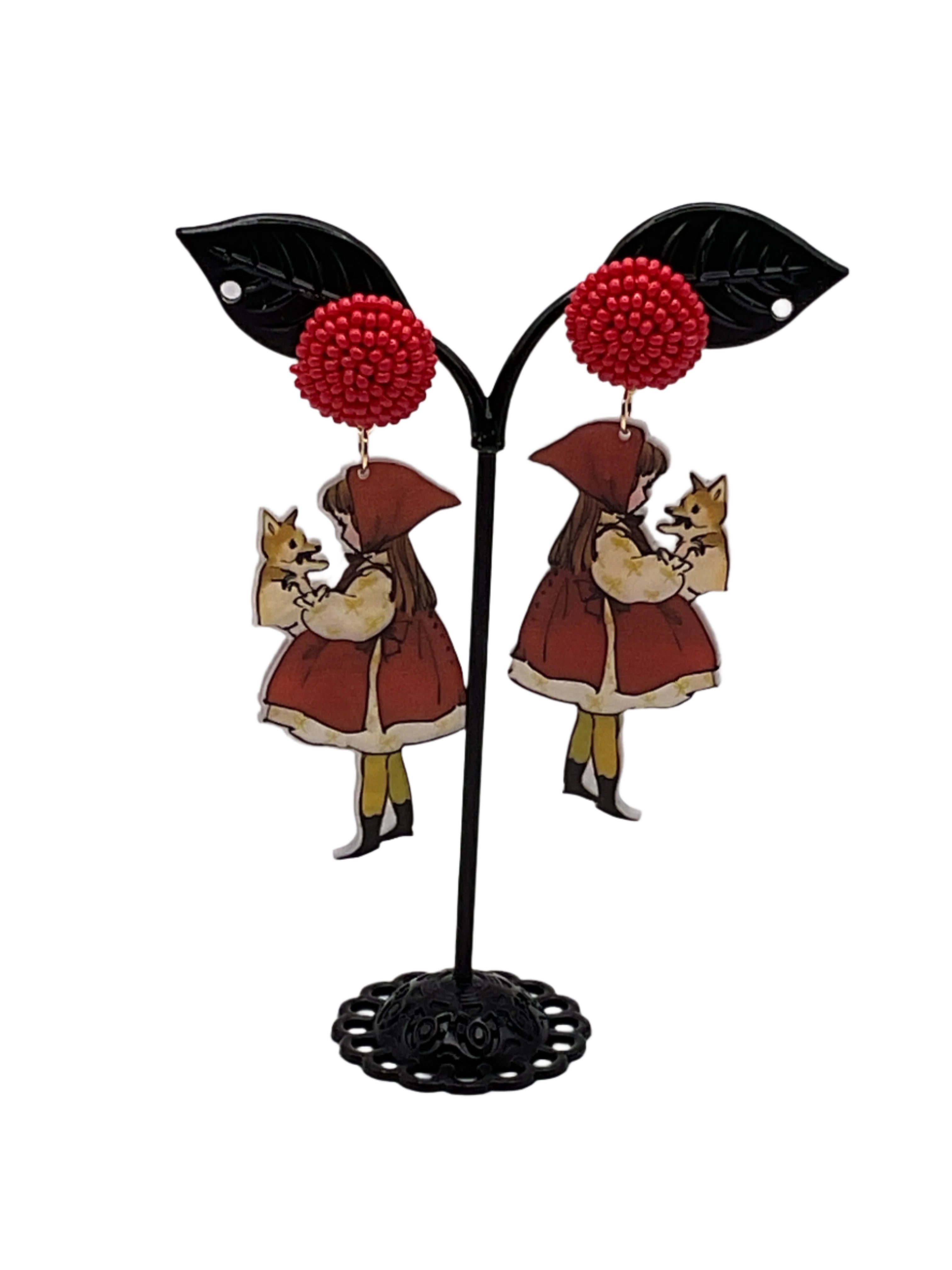 Little Red Riding Hood Earrings Main image