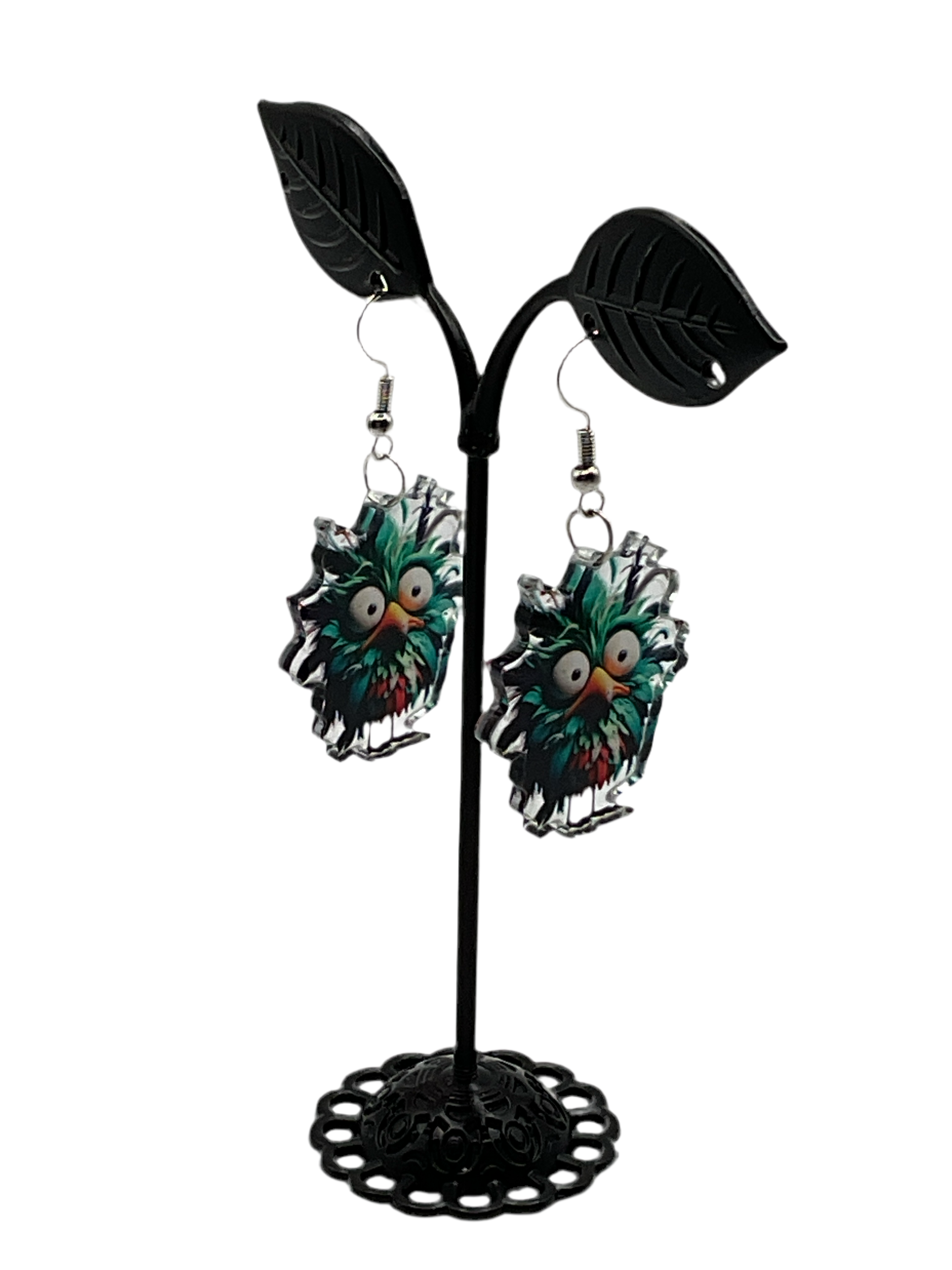 Crazy Bird Earrings Main image