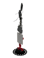 Rock Paper Scissor Earrings