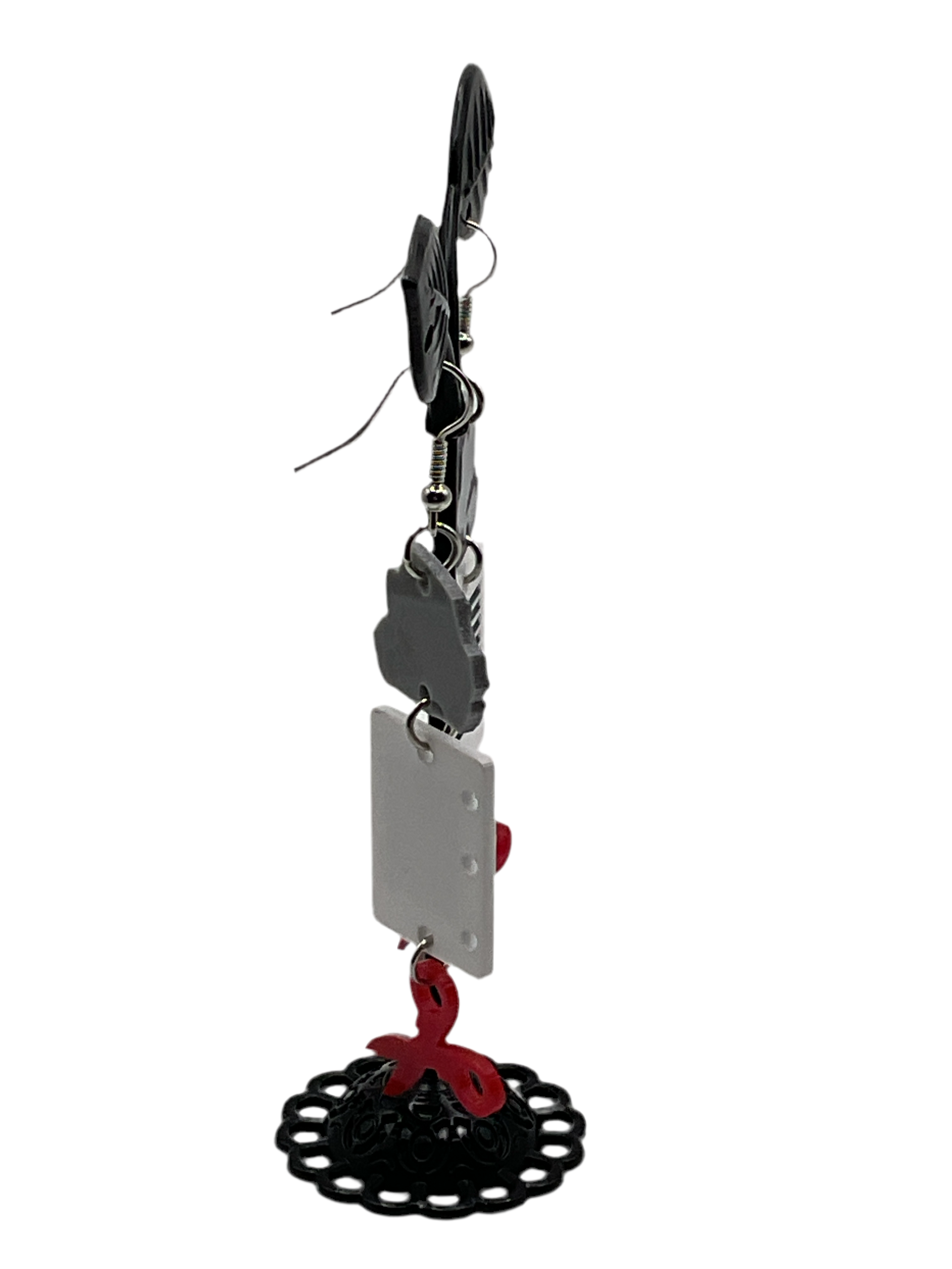 Rock Paper Scissor Earrings