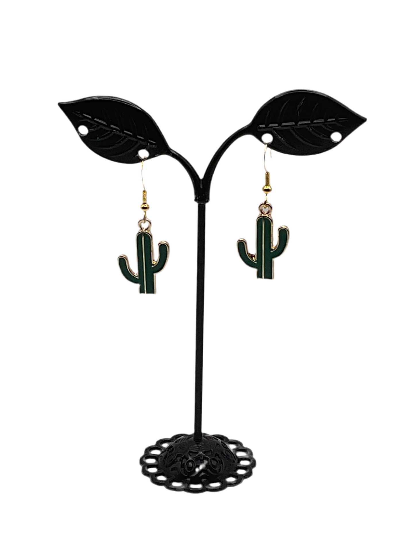 Cactus earrings